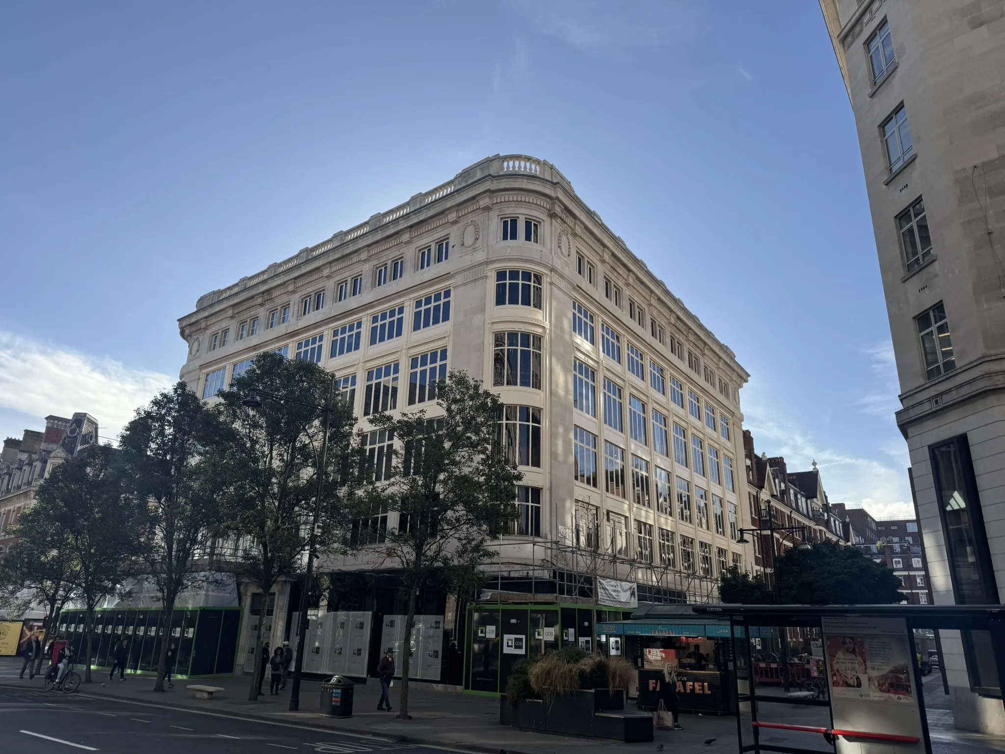 Project Management External Refurbishment, Oxford Street, W1, Botley Byrne RICS surveyors