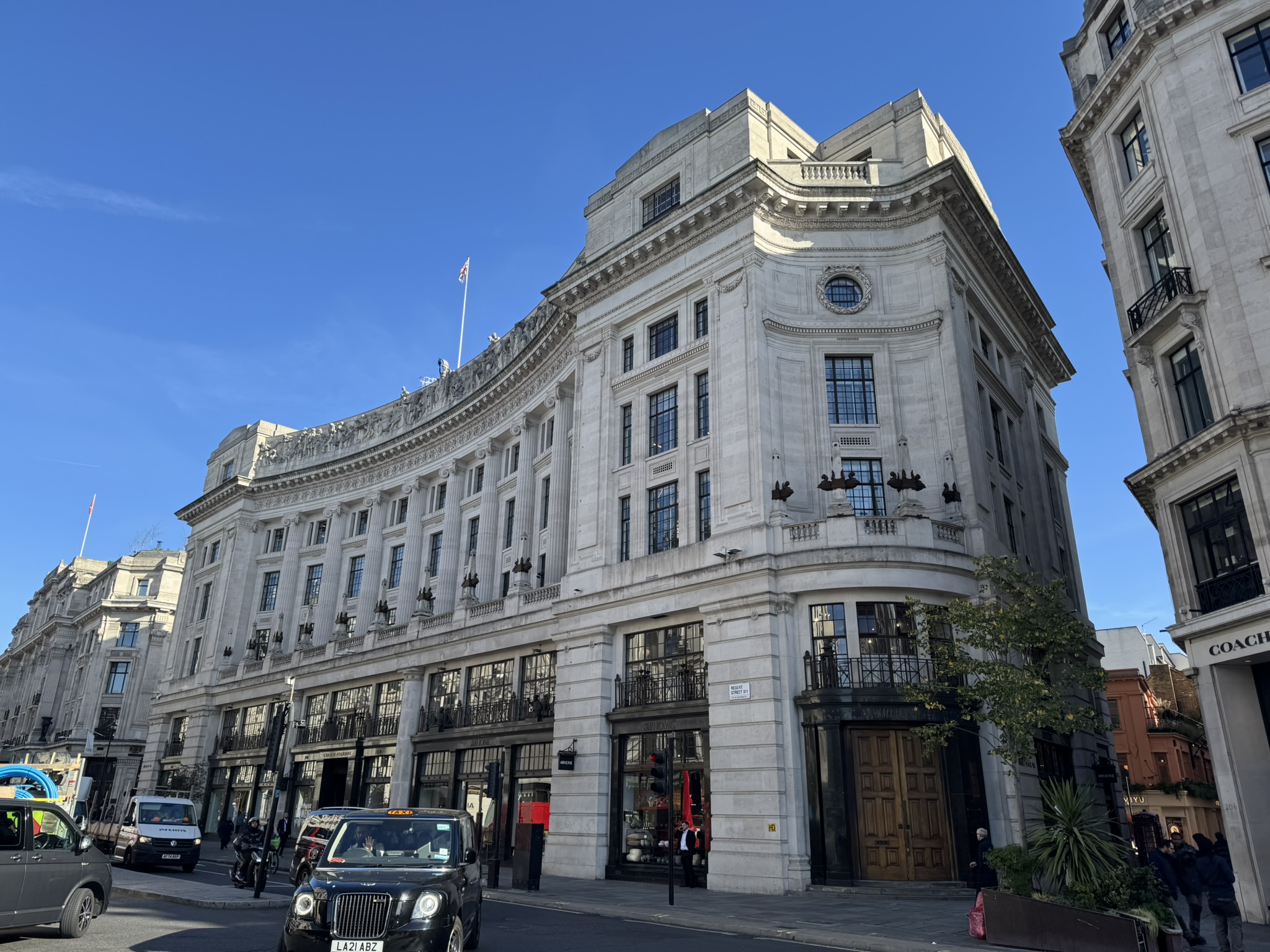 Building Survey, Regent Street, W1